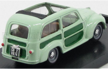 FIAT 500c Belvedere Open 1951, 2 Tone Green