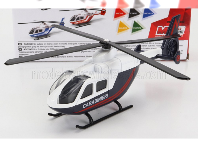 AGUSTA Helicopter Carabinieri (2010) - Cm. 15.5, Blue