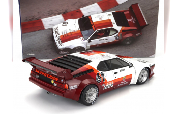 BMW M1 M88 3.5l №61 Procar Series Monaco Race (1980) Walter Brun, Red White