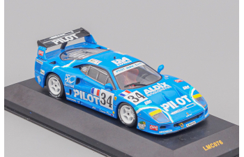 (Б/У) FERRARI F40 34 Le Mans #34 (1995), blue