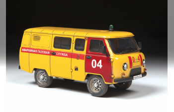 Сборная модель УАЗ 3909 Аварийно-газовая служба