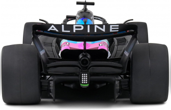 ALPINE F1 A524 Team BWT Alpine №31 Presentation Season Esteban Ocon (2024), Black Blue Pink