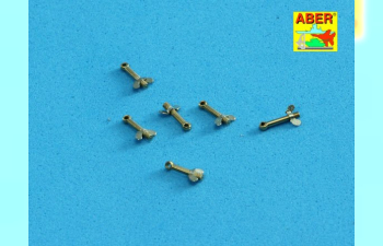 Wing nuts PE nuts with turned bolt x 30 pcs