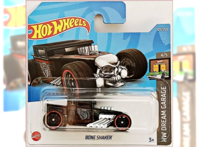 BONE SHAKER, black