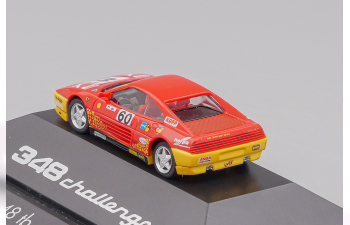 FERRARI 348 tb - Bernd Hahne #60 - 348 Challenge (1989 - 1994), red / yellow