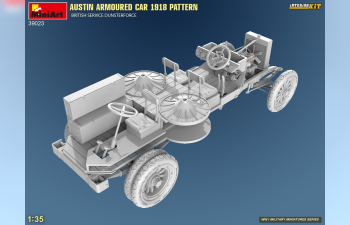 Сборная модель AUSTIN Armoured Car Pattern Military 1918