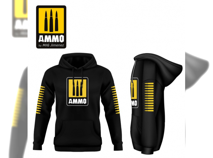 Yellow AMMO Belt SWEATSHIRT (size L)