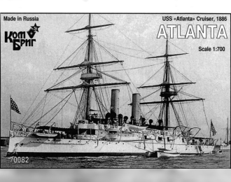 Сборная модель USS Atlanta Крейсер 1886