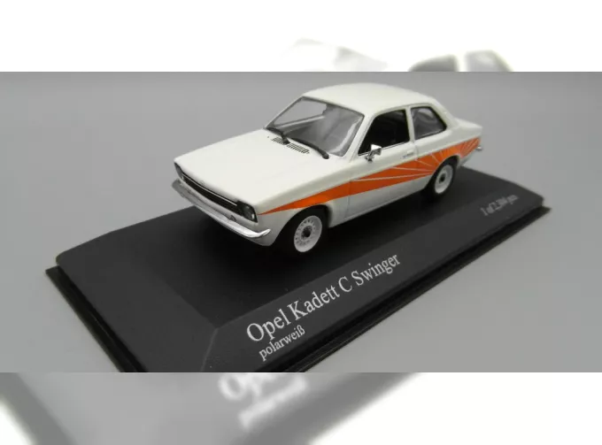 OPEL Kadett C Limousine Swinger (1973), white