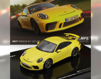 PORSCHE 911 991-2 Gt3 Coupe (2017), Yellow