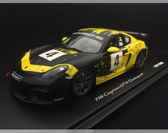 PORSCHE 718 Cayman GT4 Clubsport 2019 #4 showcar