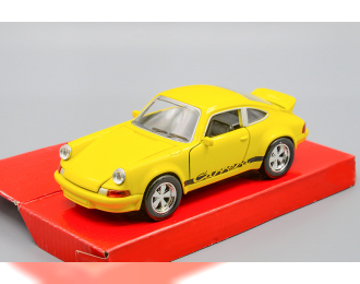 PORSCHE Carrera 911, жёлтый, 13 см.