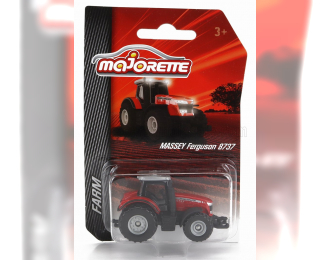 MASSEY FERGUSON Mf8737 Tractor (2019), Red Black