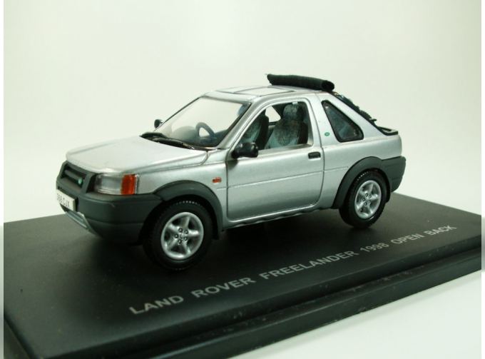 LAND ROVER Freelander open back (1998), Freelander Collection 1:43, серебристый