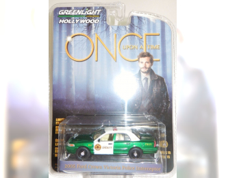 FORD Crown Victoria Police "Storybrooke" машина шерифа Грэма из телесериала "Однажды в сказке", green / white