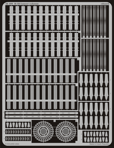 Фототравление B-1B exhaust