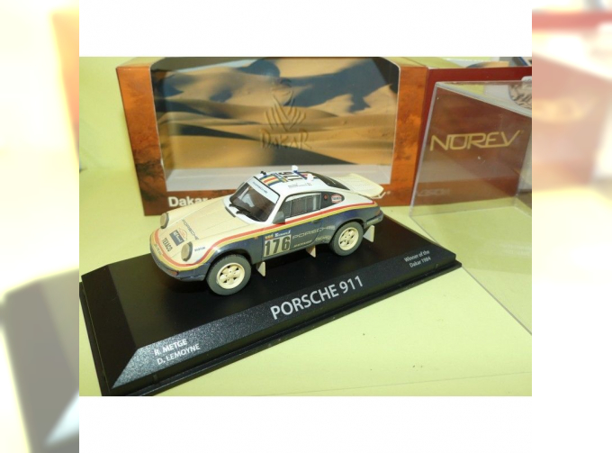 PORSCHE 911 #176 R.Metge Rallye Paris Dakar 1984