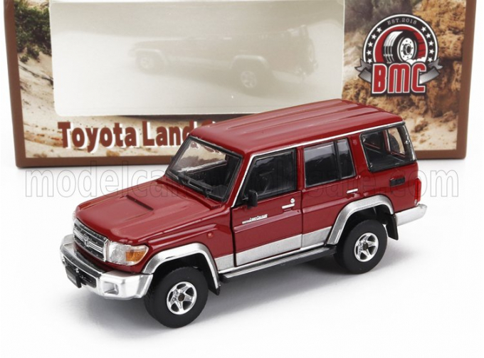 TOYOTA Land Cruiser Lc76 (2014), Red Silver