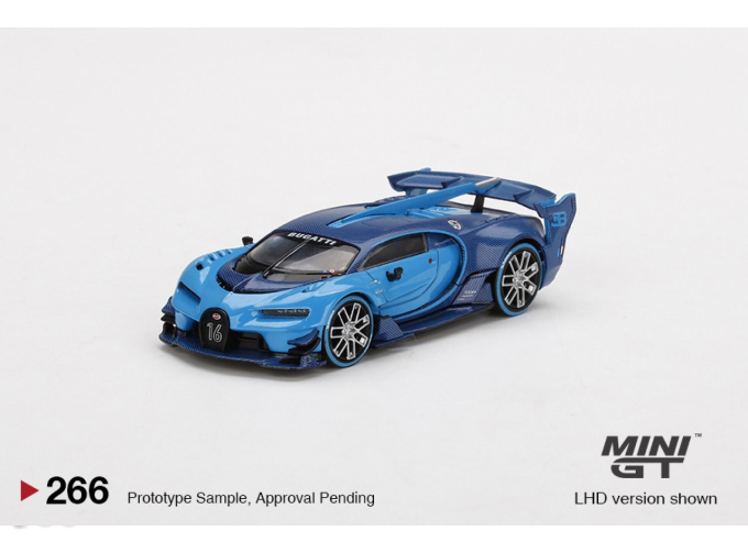 BUGATTI Vision Gran Turismo  Mijo, blue