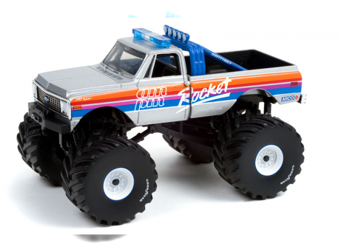 CHEVROLET K-10 Monster Truck Bigfoot "Rocket" 1972 (колеса 66 дюймов)