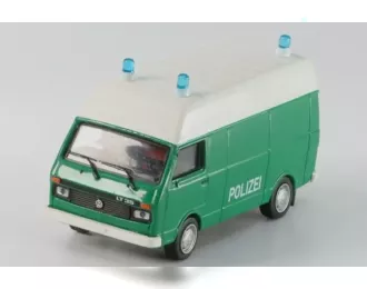 VOLKSWAGEN LT Hochraum-Kasten Polizei (1985), green/white