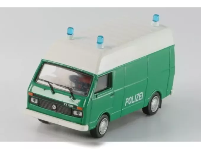 VOLKSWAGEN LT Hochraum-Kasten Polizei (1985), green/white
