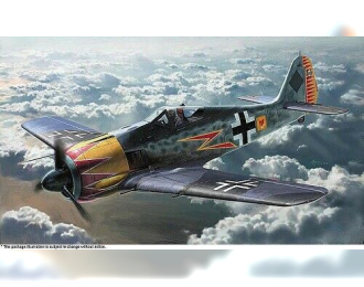 Сборная модель Самолет Focke Wulf Fw190A-4 Graf w/Figure