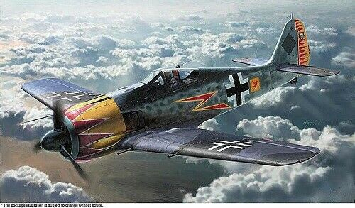 Сборная модель Самолет Focke Wulf Fw190A-4 Graf w/Figure