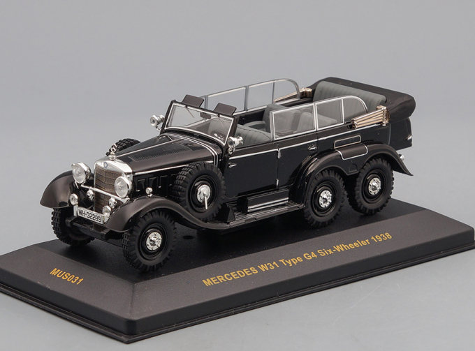 MERCEDES-BENZ W31 Type G4 Six-Wheeler (1938), black