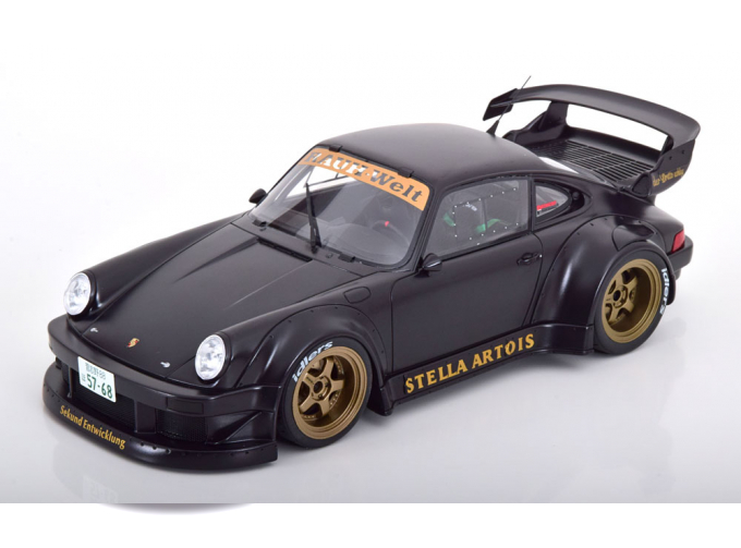 PORSCHE 930 RWB Bodykit Stella Artois (2008), matt-black