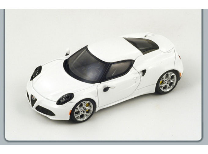 ALFA ROMEO 4C, White