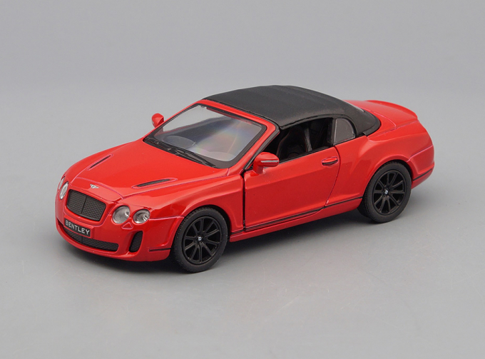 BENTLEY Continental Supersports Convertible (2010), red / black