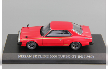 NISSAN Skyline 2000 Turbo GT-E-S, red