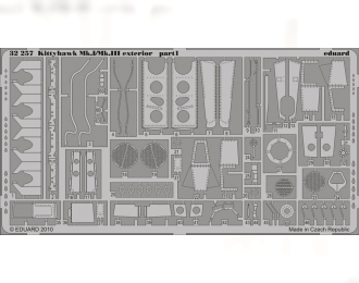 Фототравление для Kittyhawk Mk.I/Mk.III exterior