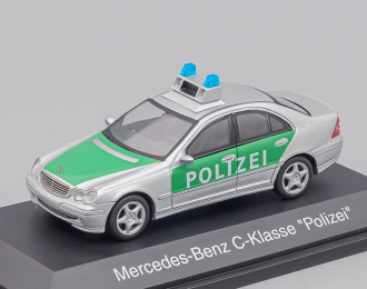 MERCEDES-BENZ C-Klass "Polizei", silver / green