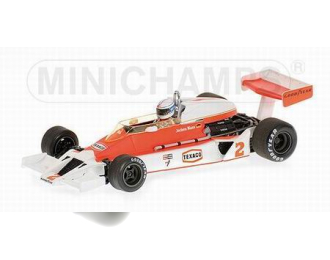 McLAREN Ford M26 1977 J.Mass, with engine, white