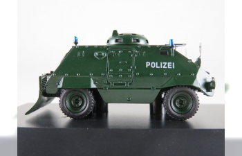 Thyssen UR-416 mit Räumschaufel Panzerwagen der Polizei (1975), dunkelgrün