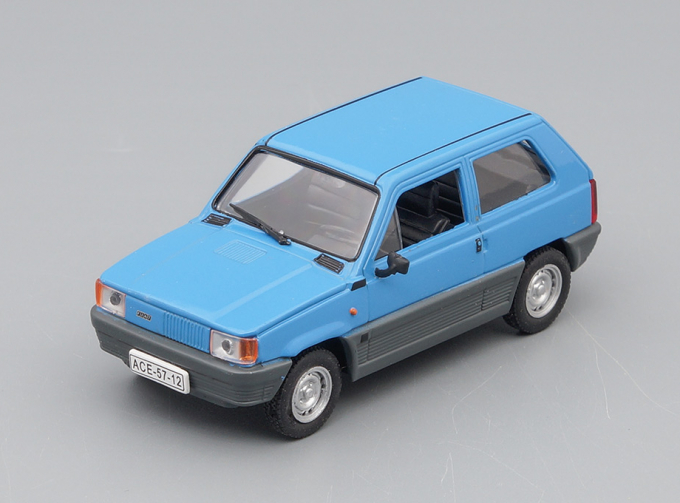 FIAT Panda, Kultowe Auta 109, blue