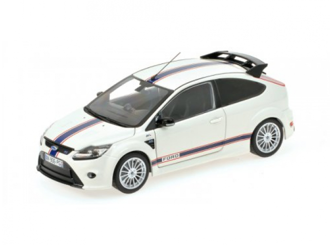 FORD FOCUS RS - 2010 - LE MANS CLASSIC EDITION 1967 FORD MK.IIB TRIBUTE белый