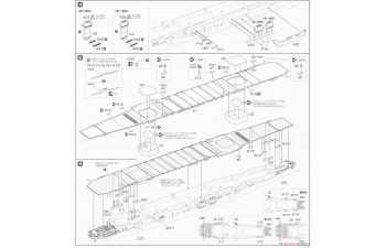 Сборная модель Sea Way Model (EX) Series IJN Aircraft Carrier Unryu (1944.8/1944.12)