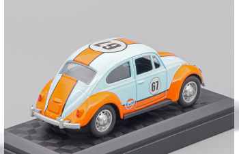 VOLKSWAGEN Beetle Classical (1967), light blue / orange