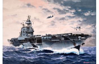 Сборная модель авианосец USS Enterprise CV-6