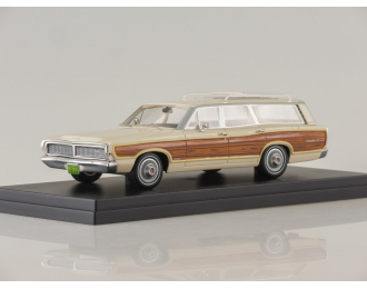 FORD LTD Country Squire (1968), light beige/wood Optics