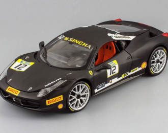 FERRARI 458 Italia Challenge #12, black matt