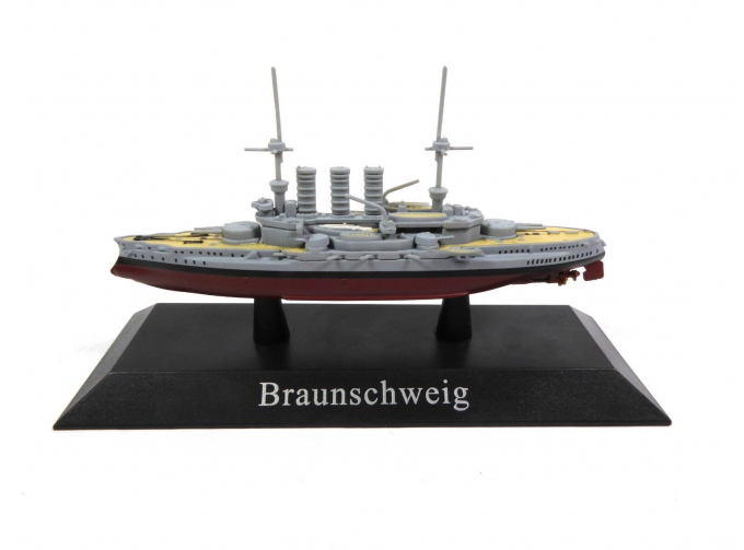 BRAUNSCHWEIG LINER WARSHIP GERMANY 1902