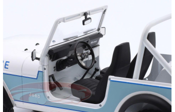 JEEP CJ-7 Clearwater POLICE (1982), white/blue