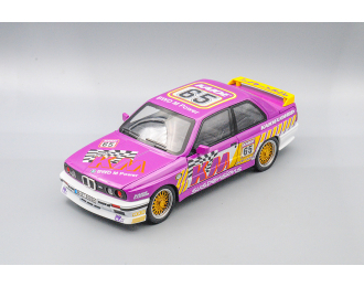 BMW M3 Coupe E30 RACING (1988), фиолетовый, 21 см