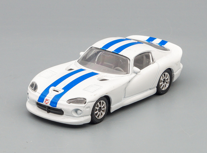 DODGE Viper GTS Coupe, white / blue