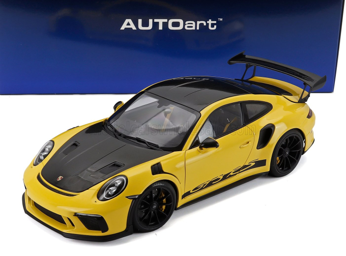 PORSCHE 911 991-2 Gt3 Rs Coupe Weissach Package (2017), Racing Yellow