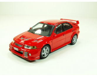 MITSUBISHI Lancer Evolution, 250ND 1:43, красный